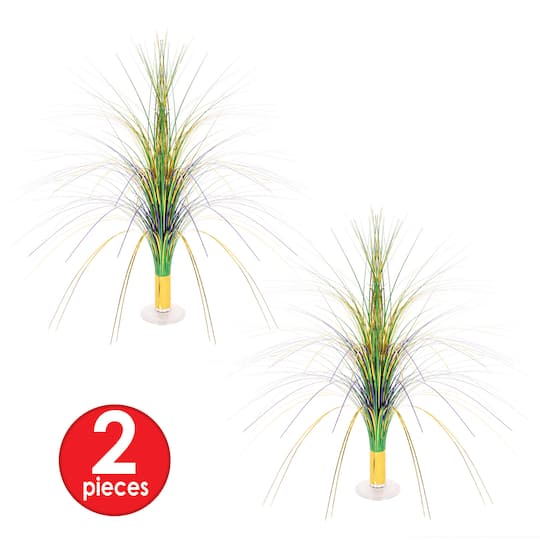 Beistle 19" Metallic Spray Centerpieces, 2ct.